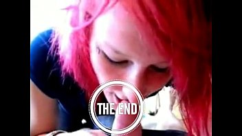 Emo redhead loves to swallow - redcams.co