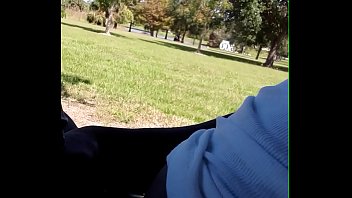 Freak sucking dick in public park gets caught and ask to delete video must see #viral