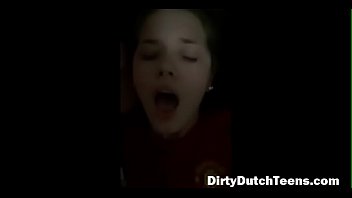 y. moans loudly and has massive orgasm || DirtyDutchTeens.com