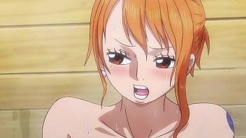 Nami and Robin bathhouse scene (ONE PIECE) [nude filter]