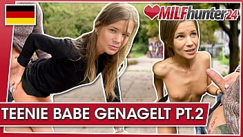 Sarah Kay gets boned in a Berlin park! I banged this MILF from milfhunter24.com!