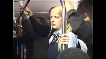 Pretty Blonde Schoolgirl Anita Blue Groped and Fucked On The Bus (Skip 1:46 - 6:44)
