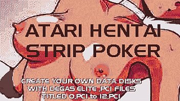 ATARI ST Teenage Queen Atari Ami Chan's Hentai Strip Poker 19xx Disk 1 of 2 st zip ATARI ST VIDEO GAME FOR ADULTS