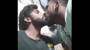 Hot Gay Kiss Between Two Hot Indians | gaylavida.com