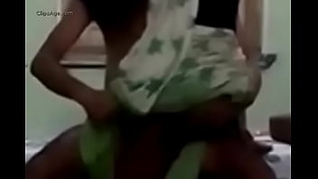 Desi with her saree lifted up and riding session video clip