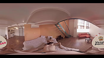 VR Porn Hot roommates enjoy their great sex