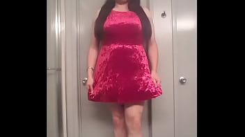 Burgundy Velvet Crush Outfit Video