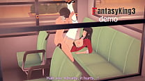 Hinata on the bus with school uniform | Naruto | Promo (full video on RED)